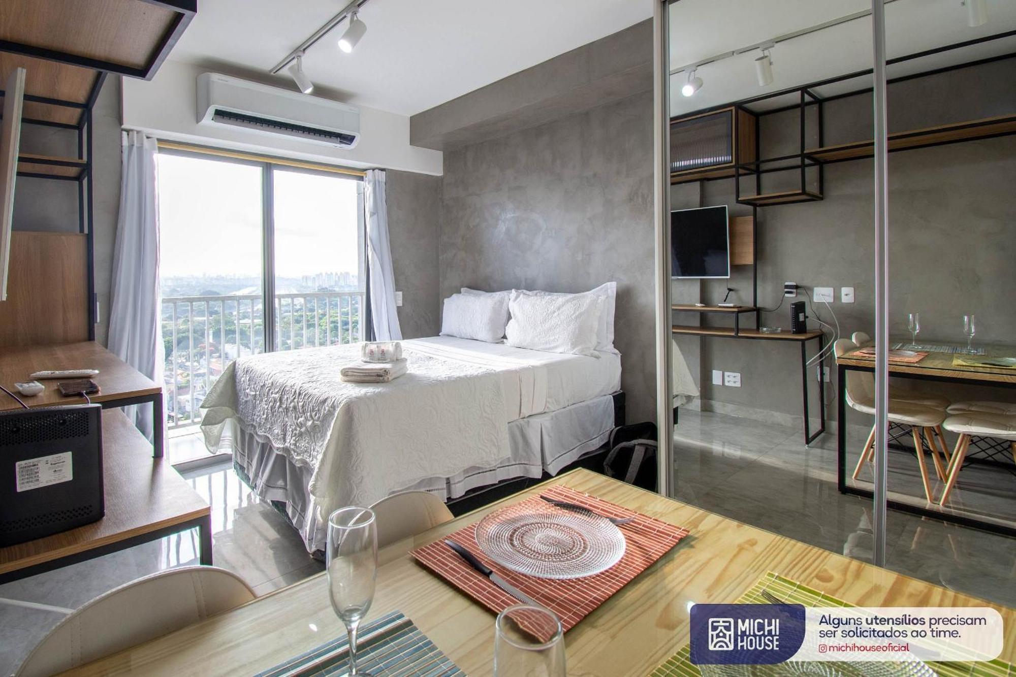 Maravilhoso Studio Pinheiros Ac/Wf Vista Incrivel Apartment Sao Paulo Exterior foto